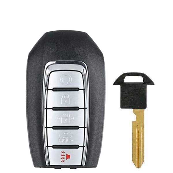 KeylessFactory: 2019-2020 Infiniti Q50 Q60 / 5-Button Smart Key / PN: 285E3-6HE6A / KR5TXN7